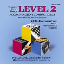 Bastien Piano Basics: Accompaniment CD, Level 2
