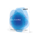 D'Addario Helicore 15"-16" viola string set packaging and multi-stranded steel core strings