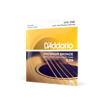 Package of D'Addario EJ19 Phosphor Bronze Bluegrass Acoustic Guitar Strings 12-56