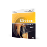 A single set package of D'Addario EJ14 Bluegrass 80/20 Bronze acoustic guitar strings.