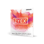 D'Addario Zyex 15"-16" viola string set packaging and synthetic core strings