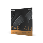 D'Addario Kaplan Amo 16"-16.5" viola string set packaging and synthetic core strings
