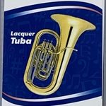 Complete SuperSlick Tuba Care Kit featuring valve oil, slide grease, cleaning snake, brushes, and a polishing cloth.