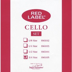 Super-Sensitive 3/4 Cello Set