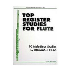 Top Register Studies for Flute/CF